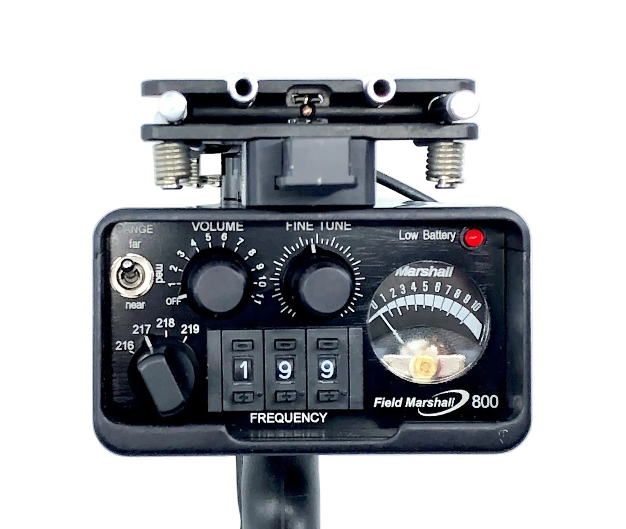 Field Marshall VHF Receiver with Half-Size Antenna
